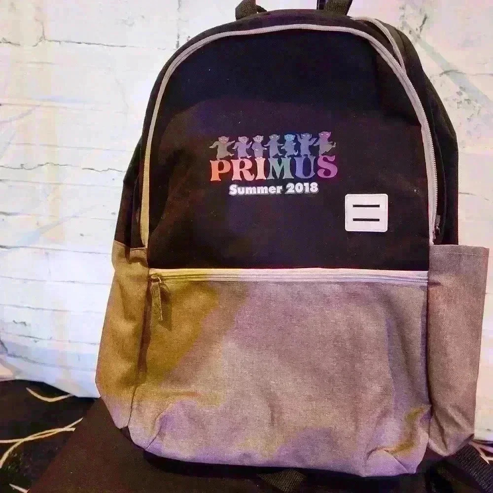 Primus promotional back pack from 2018 tour